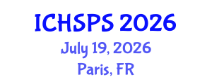 International Conference on Humanities, Social and Political Sciences (ICHSPS) July 19, 2026 - Paris, France International Conference on Humanities, Social and Political Sciences (ICHSPS) July 19, 2026 - Paris, France