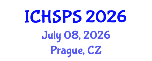 International Conference on Humanities, Social and Political Sciences (ICHSPS) July 08, 2026 - Prague, Czechia International Conference on Humanities, Social and Political Sciences (ICHSPS) July 08, 2026 - Prague, Czechia
