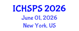 International Conference on Humanities, Social and Political Sciences (ICHSPS) June 01, 2026 - New York, United States International Conference on Humanities, Social and Political Sciences (ICHSPS) June 01, 2026 - New York, United States