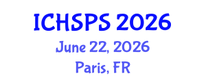 International Conference on Humanities, Social and Political Sciences (ICHSPS) June 22, 2026 - Paris, France International Conference on Humanities, Social and Political Sciences (ICHSPS) June 22, 2026 - Paris, France