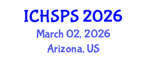 International Conference on Humanities, Social and Political Sciences (ICHSPS) March 02, 2026 - Arizona, United States International Conference on Humanities, Social and Political Sciences (ICHSPS) March 02, 2026 - Arizona, United States