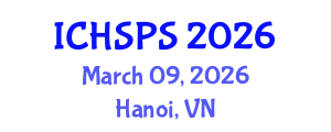 International Conference on Humanities, Social and Political Sciences (ICHSPS) March 09, 2026 - Hanoi, Vietnam International Conference on Humanities, Social and Political Sciences (ICHSPS) March 09, 2026 - Hanoi, Vietnam