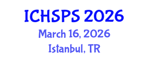International Conference on Humanities, Social and Political Sciences (ICHSPS) March 16, 2026 - Istanbul, Turkey International Conference on Humanities, Social and Political Sciences (ICHSPS) March 16, 2026 - Istanbul, Turkey