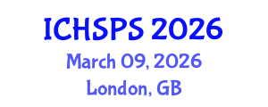 International Conference on Humanities, Social and Political Sciences (ICHSPS) March 09, 2026 - London, United Kingdom International Conference on Humanities, Social and Political Sciences (ICHSPS) March 09, 2026 - London, United Kingdom