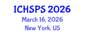 International Conference on Humanities, Social and Political Sciences (ICHSPS) March 16, 2026 - New York, United States International Conference on Humanities, Social and Political Sciences (ICHSPS) March 16, 2026 - New York, United States