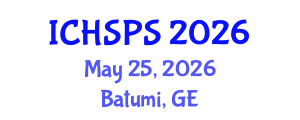 International Conference on Humanities, Social and Political Sciences (ICHSPS) May 25, 2026 - Batumi, Georgia International Conference on Humanities, Social and Political Sciences (ICHSPS) May 25, 2026 - Batumi, Georgia
