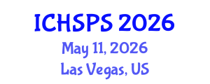 International Conference on Humanities, Social and Political Sciences (ICHSPS) May 11, 2026 - Las Vegas, United States International Conference on Humanities, Social and Political Sciences (ICHSPS) May 11, 2026 - Las Vegas, United States