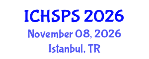 International Conference on Humanities, Social and Political Sciences (ICHSPS) November 08, 2026 - Istanbul, Turkey International Conference on Humanities, Social and Political Sciences (ICHSPS) November 08, 2026 - Istanbul, Turkey