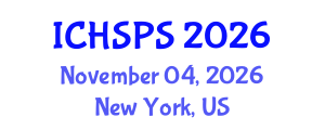 International Conference on Humanities, Social and Political Sciences (ICHSPS) November 04, 2026 - New York, United States International Conference on Humanities, Social and Political Sciences (ICHSPS) November 04, 2026 - New York, United States