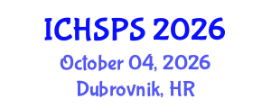 International Conference on Humanities, Social and Political Sciences (ICHSPS) October 04, 2026 - Dubrovnik, Croatia International Conference on Humanities, Social and Political Sciences (ICHSPS) October 04, 2026 - Dubrovnik, Croatia