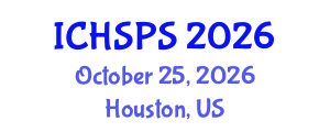 International Conference on Humanities, Social and Political Sciences (ICHSPS) October 25, 2026 - Houston, United States International Conference on Humanities, Social and Political Sciences (ICHSPS) October 25, 2026 - Houston, United States