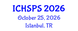 International Conference on Humanities, Social and Political Sciences (ICHSPS) October 25, 2026 - Istanbul, Turkey International Conference on Humanities, Social and Political Sciences (ICHSPS) October 25, 2026 - Istanbul, Turkey
