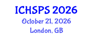 International Conference on Humanities, Social and Political Sciences (ICHSPS) October 21, 2026 - London, United Kingdom International Conference on Humanities, Social and Political Sciences (ICHSPS) October 21, 2026 - London, United Kingdom