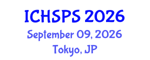 International Conference on Humanities, Social and Political Sciences (ICHSPS) September 09, 2026 - Tokyo, Japan International Conference on Humanities, Social and Political Sciences (ICHSPS) September 09, 2026 - Tokyo, Japan