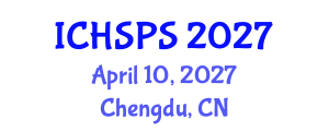 International Conference on Humanities, Social and Political Sciences (ICHSPS) April 10, 2027 - Chengdu, China International Conference on Humanities, Social and Political Sciences (ICHSPS) April 10, 2027 - Chengdu, China