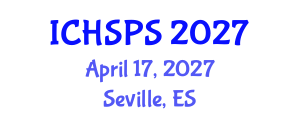 International Conference on Humanities, Social and Political Sciences (ICHSPS) April 17, 2027 - Seville, Spain International Conference on Humanities, Social and Political Sciences (ICHSPS) April 17, 2027 - Seville, Spain