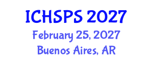International Conference on Humanities, Social and Political Sciences (ICHSPS) February 25, 2027 - Buenos Aires, Argentina International Conference on Humanities, Social and Political Sciences (ICHSPS) February 25, 2027 - Buenos Aires, Argentina