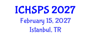 International Conference on Humanities, Social and Political Sciences (ICHSPS) February 15, 2027 - Istanbul, Turkey International Conference on Humanities, Social and Political Sciences (ICHSPS) February 15, 2027 - Istanbul, Turkey