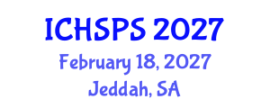 International Conference on Humanities, Social and Political Sciences (ICHSPS) February 18, 2027 - Jeddah, Saudi Arabia International Conference on Humanities, Social and Political Sciences (ICHSPS) February 18, 2027 - Jeddah, Saudi Arabia