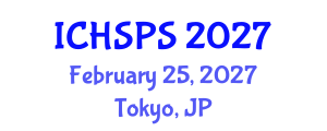 International Conference on Humanities, Social and Political Sciences (ICHSPS) February 25, 2027 - Tokyo, Japan International Conference on Humanities, Social and Political Sciences (ICHSPS) February 25, 2027 - Tokyo, Japan
