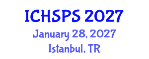 International Conference on Humanities, Social and Political Sciences (ICHSPS) January 28, 2027 - Istanbul, Turkey International Conference on Humanities, Social and Political Sciences (ICHSPS) January 28, 2027 - Istanbul, Turkey