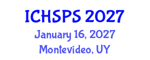 International Conference on Humanities, Social and Political Sciences (ICHSPS) January 16, 2027 - Montevideo, Uruguay International Conference on Humanities, Social and Political Sciences (ICHSPS) January 16, 2027 - Montevideo, Uruguay
