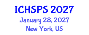 International Conference on Humanities, Social and Political Sciences (ICHSPS) January 28, 2027 - New York, United States International Conference on Humanities, Social and Political Sciences (ICHSPS) January 28, 2027 - New York, United States