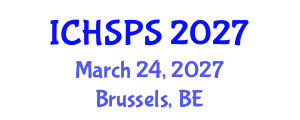 International Conference on Humanities, Social and Political Sciences (ICHSPS) March 24, 2027 - Brussels, Belgium International Conference on Humanities, Social and Political Sciences (ICHSPS) March 24, 2027 - Brussels, Belgium