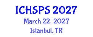 International Conference on Humanities, Social and Political Sciences (ICHSPS) March 22, 2027 - Istanbul, Turkey International Conference on Humanities, Social and Political Sciences (ICHSPS) March 22, 2027 - Istanbul, Turkey