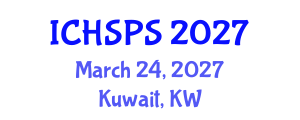International Conference on Humanities, Social and Political Sciences (ICHSPS) March 24, 2027 - Kuwait, Kuwait International Conference on Humanities, Social and Political Sciences (ICHSPS) March 24, 2027 - Kuwait, Kuwait