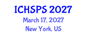 International Conference on Humanities, Social and Political Sciences (ICHSPS) March 17, 2027 - New York, United States International Conference on Humanities, Social and Political Sciences (ICHSPS) March 17, 2027 - New York, United States