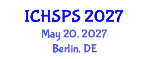 International Conference on Humanities, Social and Political Sciences (ICHSPS) May 20, 2027 - Berlin, Germany International Conference on Humanities, Social and Political Sciences (ICHSPS) May 20, 2027 - Berlin, Germany