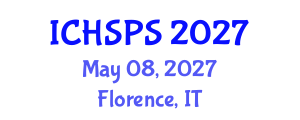 International Conference on Humanities, Social and Political Sciences (ICHSPS) May 08, 2027 - Florence, Italy International Conference on Humanities, Social and Political Sciences (ICHSPS) May 08, 2027 - Florence, Italy