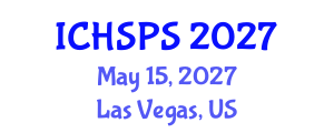 International Conference on Humanities, Social and Political Sciences (ICHSPS) May 15, 2027 - Las Vegas, United States International Conference on Humanities, Social and Political Sciences (ICHSPS) May 15, 2027 - Las Vegas, United States