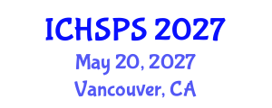 International Conference on Humanities, Social and Political Sciences (ICHSPS) May 20, 2027 - Vancouver, Canada International Conference on Humanities, Social and Political Sciences (ICHSPS) May 20, 2027 - Vancouver, Canada