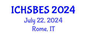 International Conference on Humanities, Social, Behavioral and Educational Sciences (ICHSBES) July 22, 2024 - Rome, Italy