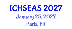 International Conference on Humanities, Social, Economic and Administrative Sciences (ICHSEAS) January 25, 2027 - Paris, France International Conference on Humanities, Social, Economic and Administrative Sciences (ICHSEAS) January 25, 2027 - Paris, France