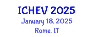 International Conference on Hybrid and Electric Vehicles (ICHEV) January 18, 2025 - Rome, Italy