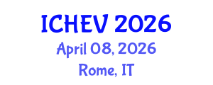 International Conference on Hybrid and Electric Vehicles (ICHEV) April 08, 2026 - Rome, Italy