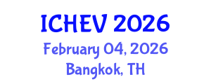 International Conference on Hybrid and Electric Vehicles (ICHEV) February 04, 2026 - Bangkok, Thailand