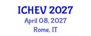 International Conference on Hybrid and Electric Vehicles (ICHEV) April 08, 2027 - Rome, Italy International Conference on Hybrid and Electric Vehicles (ICHEV) April 08, 2027 - Rome, Italy