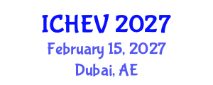 International Conference on Hybrid and Electric Vehicles (ICHEV) February 15, 2027 - Dubai, United Arab Emirates