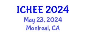 International Conference on Hydraulic and Environmental Engineering (ICHEE) May 23, 2024 - Montreal, Canada