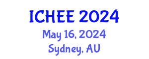 International Conference on Hydraulic and Environmental Engineering (ICHEE) May 16, 2024 - Sydney, Australia