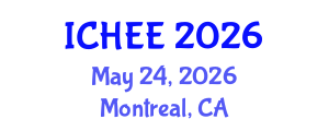 International Conference on Hydraulic and Environmental Engineering (ICHEE) May 24, 2026 - Montreal, Canada