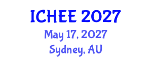 International Conference on Hydraulic and Environmental Engineering (ICHEE) May 17, 2027 - Sydney, Australia International Conference on Hydraulic and Environmental Engineering (ICHEE) May 17, 2027 - Sydney, Australia