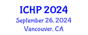 International Conference on Hydraulics and Pneumatics (ICHP) September 26, 2024 - Vancouver, Canada