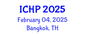 International Conference on Hydraulics and Pneumatics (ICHP) February 04, 2025 - Bangkok, Thailand
