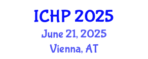 International Conference on Hydraulics and Pneumatics (ICHP) June 21, 2025 - Vienna, Austria