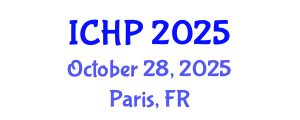 International Conference on Hydraulics and Pneumatics (ICHP) October 28, 2025 - Paris, France